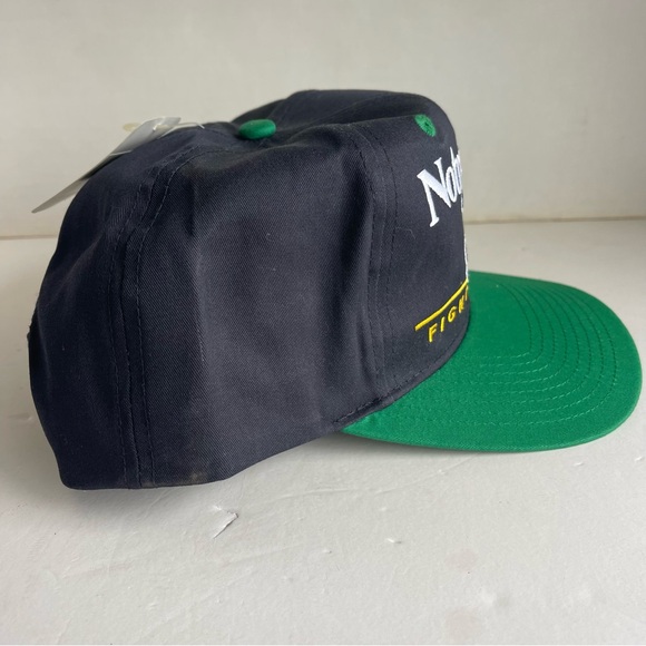 Vintage 90s Notre Dame Fighting Irish Snapback Hat Cap New - Picture 3 of 8